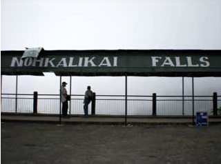 Nohkalikai Falls.East Khasi hill